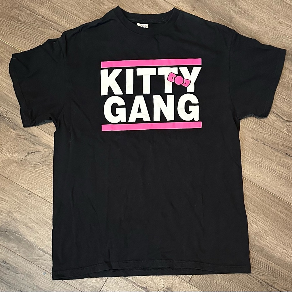 Kitty Gang Women's Black Tee